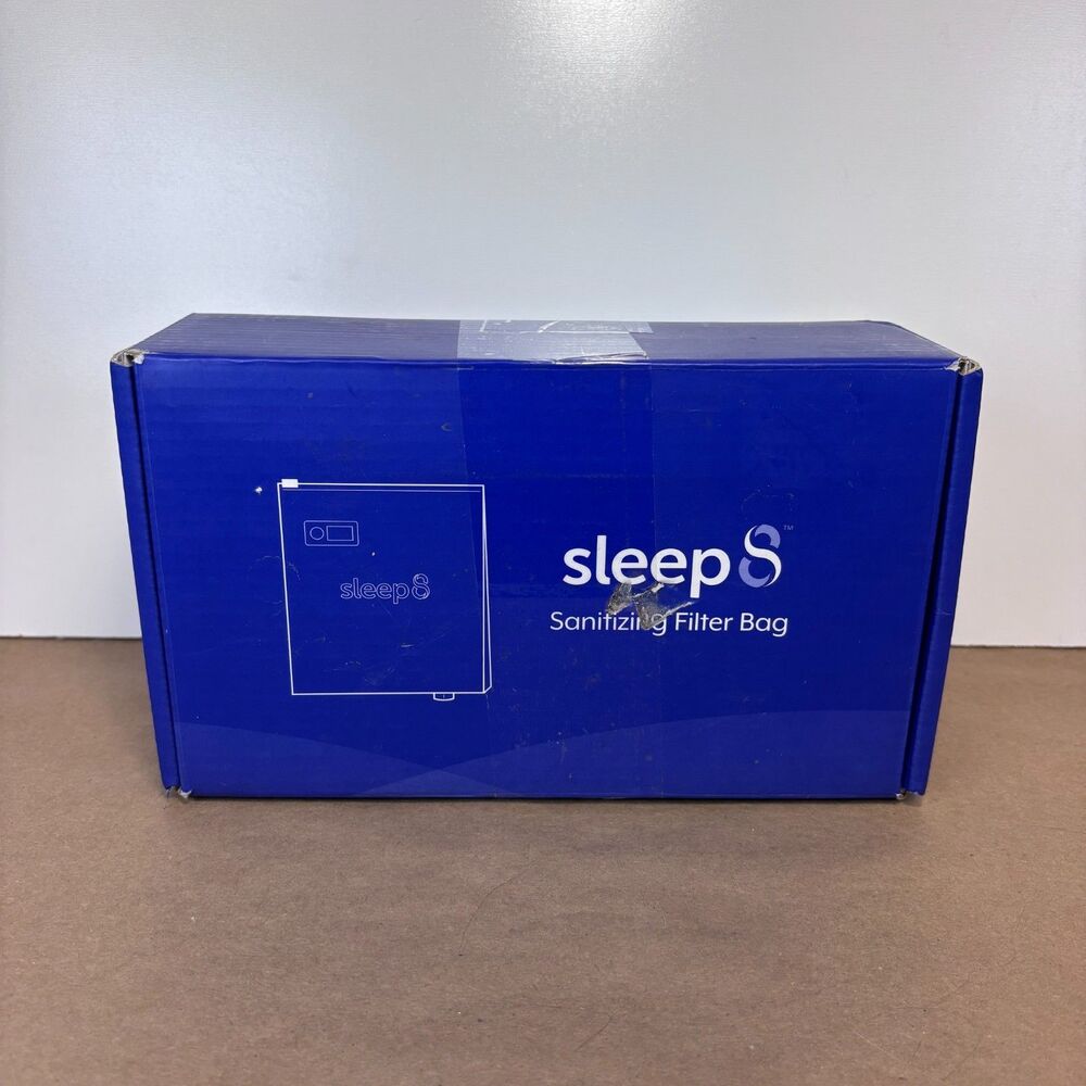 NEW SEALED SLEEP8 Resupply Sanitizing Replacement Filter Bag 90 DAYS